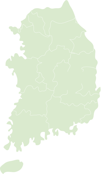 대한민국 지도